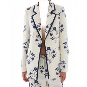 NEW MARIA CHER bolson sawyer blazer in ecru